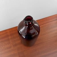 Image 2 of Timo Sarpaneva Purple Glass Straight Bird Bottle