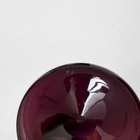 Image 4 of Timo Sarpaneva Purple Glass Straight Bird Bottle