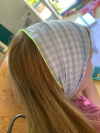 Image 3 of Bandeau vichy/fluo
