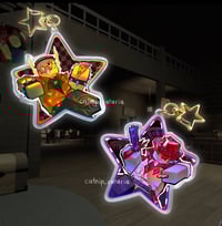 Image 2 of (PRE-ORDER) - FORSAKEN ROBLOX KEYCHAIN, Elliot | Chance | Guest | Nightshade two Time