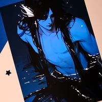 Image 2 of Marcin Siren PRINT with SILVER FOIL