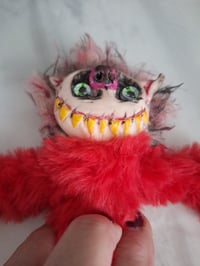 Image 21 of The Little Vampire girl & her Bat Labubu. Rare Unique one of a kind art doll Hauntedsoulsartdolls