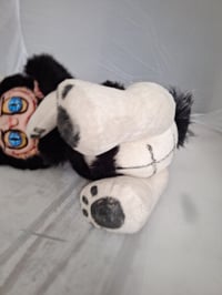 Image 3 of Labubu inspired Bear, Nordic folklore. Monster, mythical custom made art doll halloween bear
