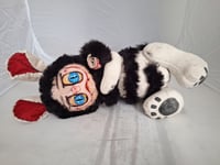 Image 5 of Labubu inspired Bear, Nordic folklore. Monster, mythical custom made art doll halloween bear