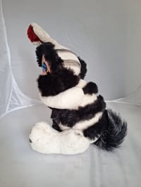 Image 9 of Labubu inspired Bear, Nordic folklore. Monster, mythical custom made art doll halloween bear