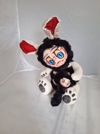 Image 12 of Labubu inspired Bear, Nordic folklore. Monster, mythical custom made art doll halloween bear