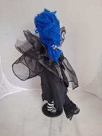 Image 10 of The Little Vampire girl & her Bat Labubu. Rare Unique one of a kind art doll Hauntedsoulsartdolls