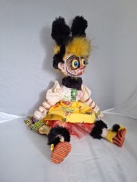 Image 5 of Coraline Minime Bumblebee handmade ooak artist doll. Hauntedsoulsartdolls