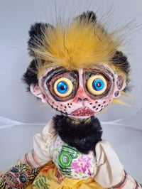 Image 18 of Coraline Minime Bumblebee handmade ooak artist doll. Hauntedsoulsartdolls