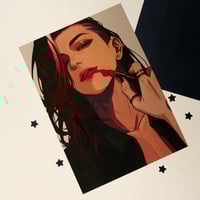 Image 1 of Nivan Lipstick PRINT with RED FOIL