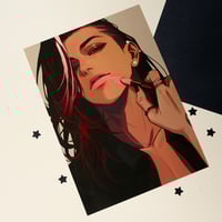 Image 3 of Nivan Lipstick PRINT with RED FOIL