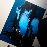 Image 8 of Marcin Siren PRINT with SILVER FOIL
