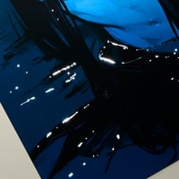 Image 4 of Marcin Siren PRINT with SILVER FOIL