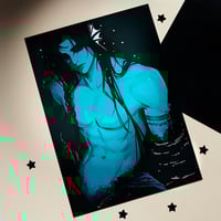 Image 5 of Nivan Merman PRINT with SILVER FOIL