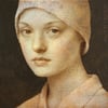 Small portrait in a hat VIII