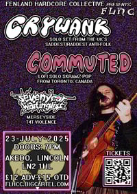Crywank, Commuted (CAN), Sevenyearwaitinglist. Akedo, Lincoln. 23/7/2025.