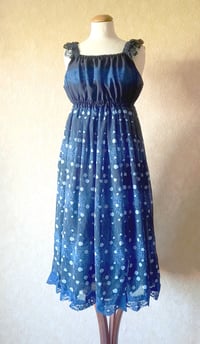 Image 4 of Blue Floral JSK Set