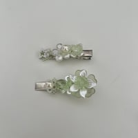 Image 2 of Beaded Fairy Flower Hairclip