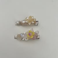 Image 3 of Beaded Fairy Flower Hairclip