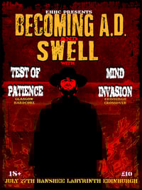 Becoming A.D. and SWELL July 27th