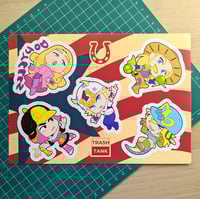 Steel Ball Run Sticker Sheet