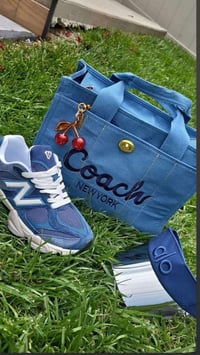 Denim alo set