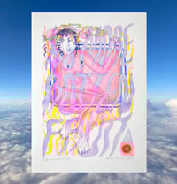 NO MORE BROKEN MIRRORS (riso print)