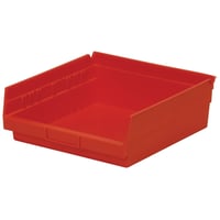 Image 2 of Akro-Mils 30170 Green, 11-5/8 x 11-1/8 x 4 Shelf Bin (12 Per Carton)
