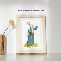Image 2 of 'THE WHITE WITCH' Signed Art Print