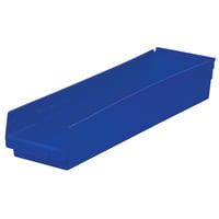 Image 2 of Akro-Mils 30164 Clear, 23-5/8 x 6-5/8 x 4 Shelf Bin (6 Per Carton) 