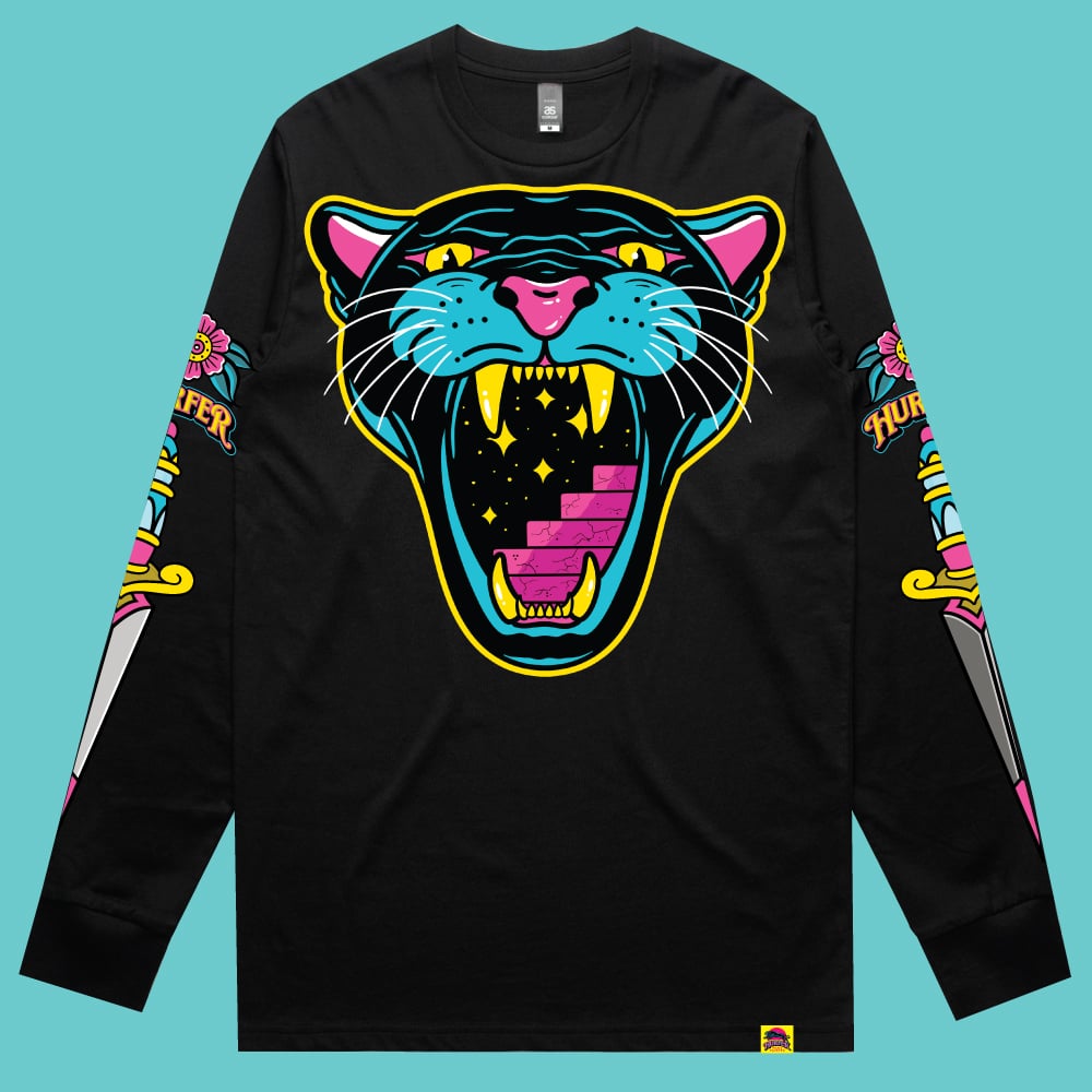 Portal Mouth Panther- Long Sleeve