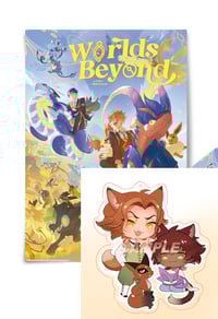 Preorder: Worlds Beyond Fanbook + Keychain + Print Bundle