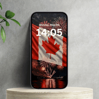 Canada Day Phone Screensaver