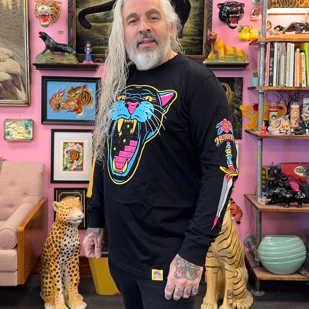 Portal Mouth Panther- Long Sleeve