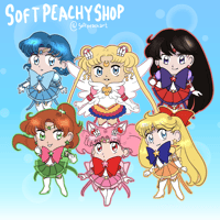 Pretty Soldiers Eternal Sticker Set