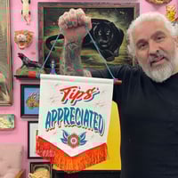 Tips Appreciated Red- Pennant