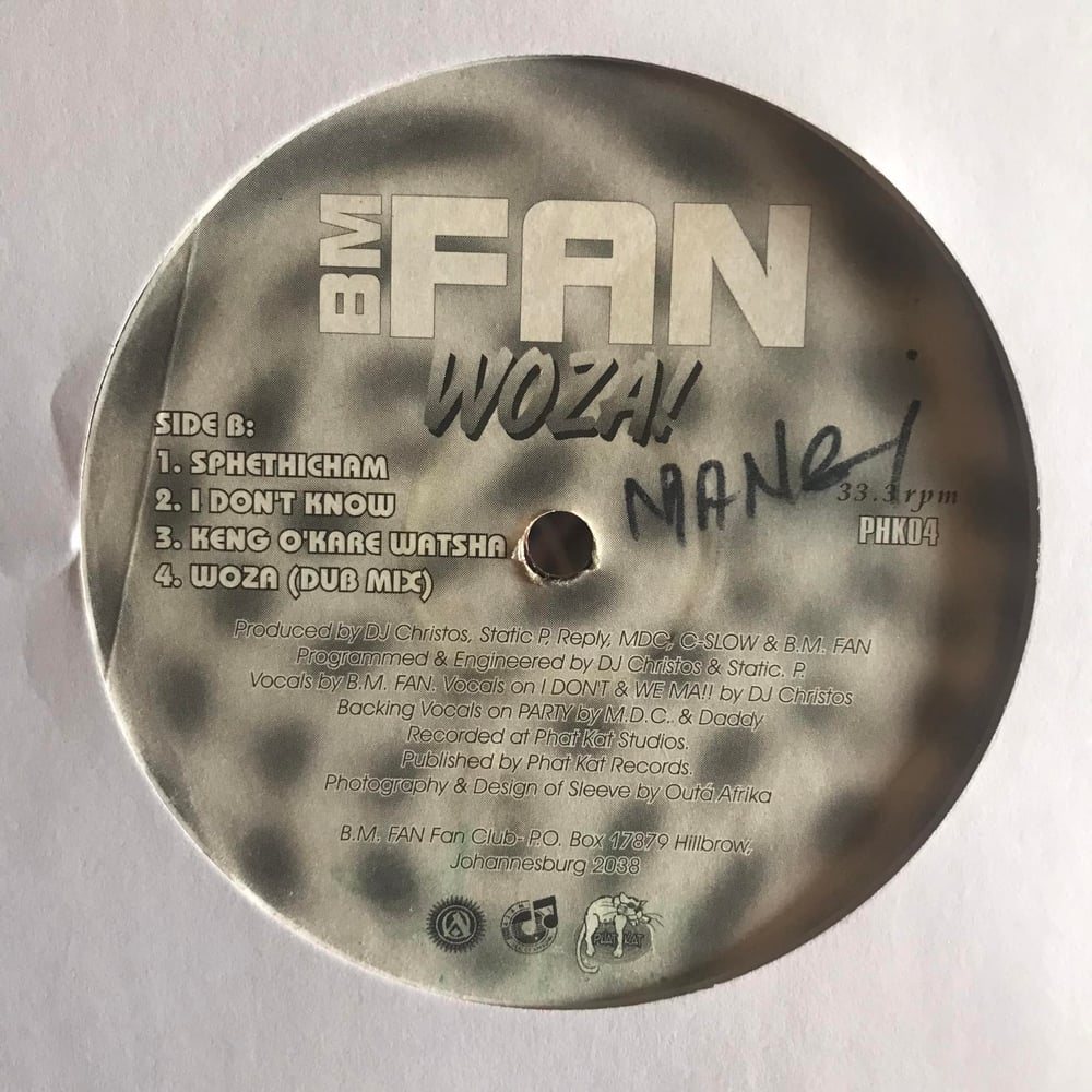 Image of BM Fan - Woza!