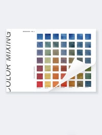 Image 1 of Artists' book – Watercolor Vol. 2<br>Color Mixing Charts