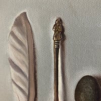 Image 2 of Feather, spoon & robin egg study 