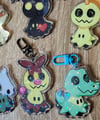 Wave 3 Mimikyu Acrylic Keychains