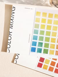 Image 1 of Artists' book (SET)<br>Watercolor Vol. 1 & 2