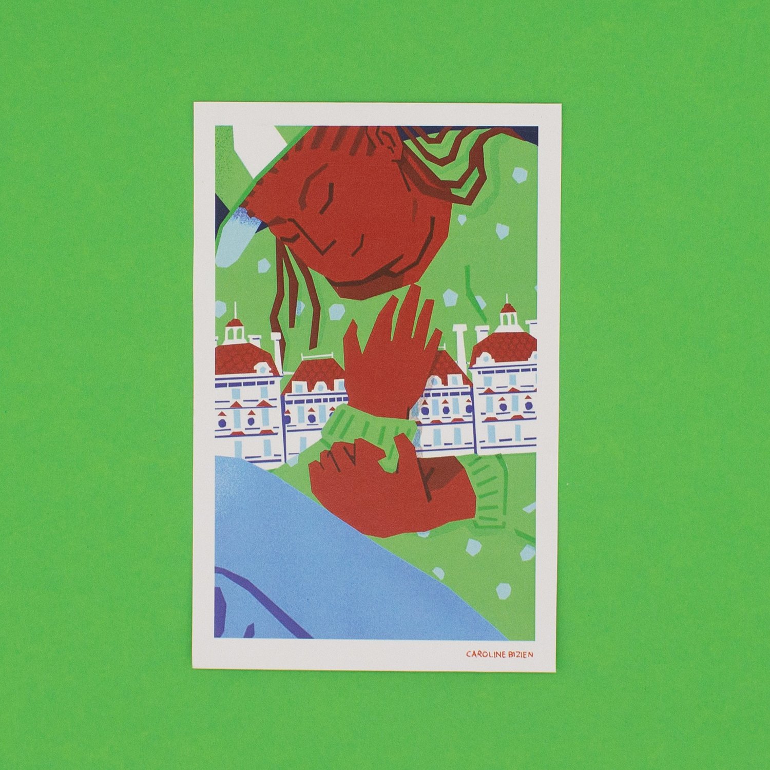 HUG - postcard