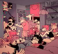 Dog Party Print 