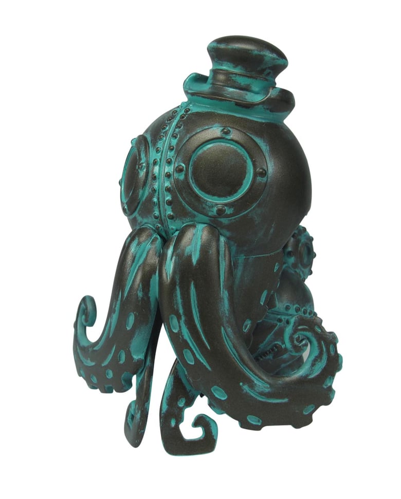 Image of Stephan LePodd (Chase Verdigris edtion) - Mini Mechtorians Series 1 - Vinyl Figure