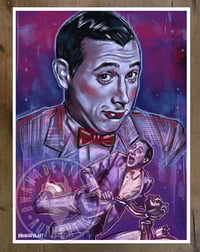 Pee-wee Herman 5x7" and 9x12" Art Prints 