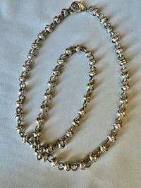 Image 4 of Chain bubble bead necklace