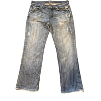 Image 5 of Men's 7 For All Mankind jeans, boot cut ,Vintage Y2K , Med wash 32 / 30 