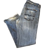 Image 1 of Men's 7 For All Mankind jeans, boot cut ,Vintage Y2K , Med wash 32 / 30 