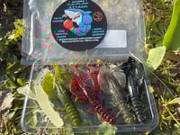 Image 1 of 💪🦞 K.O FLAP ATTACK 🦞💪8pcs - Clear water