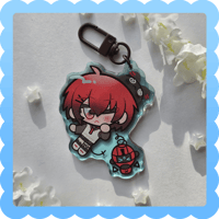 Image 1 of machina x flayon ❄️ epoxy charm